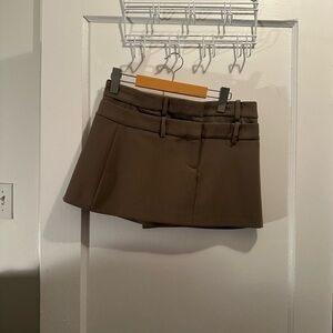 Zara Olive Green Skirt